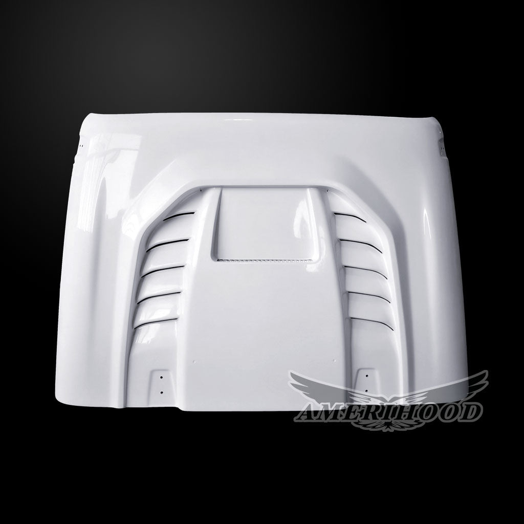 Jeep Wrangler JK STM Style Functional Ram Air Hood